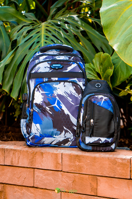 Blue Phantom Backpack Set