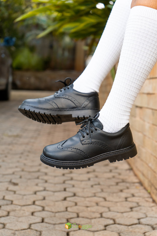 OxfordEdge Classic School Shoes