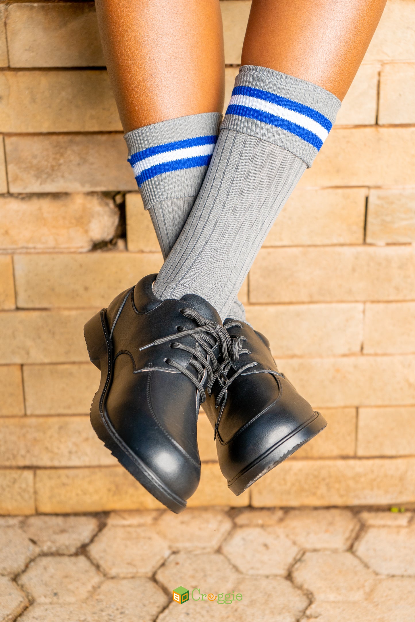 Classic Lace-Up School Shoes