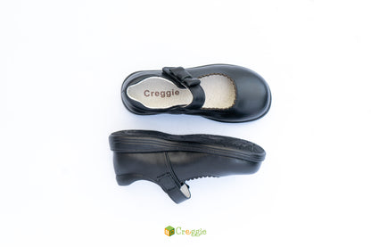 Girls Bow Detail School Shoes