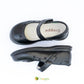 Girls Heart Print School Shoes