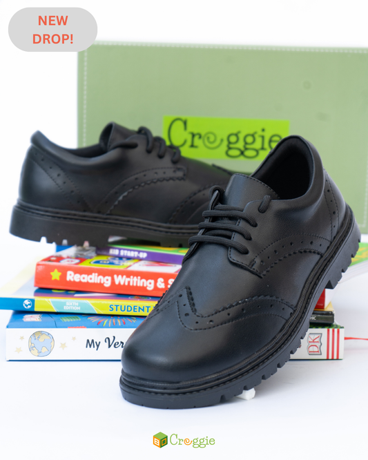 OxfordEdge Classic School Shoes